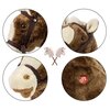 Koń na kiju MILLY MALLY Hobby Horse 6088 A5/A4 Ciemnobrązowy Materiał Drewno