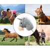 Koń na kiju MILLY MALLY Hobby Horse 6089 A5/A4 Szary Materiał Drewno