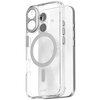 Etui MOSHI iGlaze MagSafe do Apple iPhone 16 Przezroczysto-srebrny
