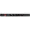 Listwa LANBERG PDU-05E-0200-IEC-BK (2 m) Prąd znamionowy [A] 16