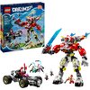 LEGO 71497 DREAMZzz Tygrysi mech Coopera i hot rod Zero