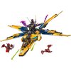 LEGO 71833 NINJAGO Ras i burzowy superodrzutowiec Arina Kod producenta 71833