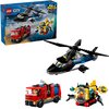 LEGO 60462 City Zestaw z helikopterem, wozem strażackim i łodzią podwodną