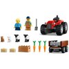 LEGO 60461 City Czerwony traktor z przyczepą i owcą Motyw Czerwony traktor z przyczepą i owcą
