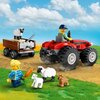 LEGO 60461 City Czerwony traktor z przyczepą i owcą Bateria w zestawie Nie