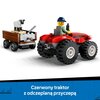 LEGO 60461 City Czerwony traktor z przyczepą i owcą Płeć Chłopiec