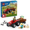 LEGO 60461 City Czerwony traktor z przyczepą i owcą