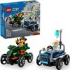 LEGO 60459 City Zestaw wyścigówek: samolot kontra łóżko szpitalne