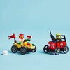 LEGO 60458 City Zestaw wyścigówek: pizza kontra wóz strażacki Seria Lego City