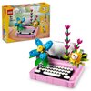 LEGO 31169 Creator 3w1 Maszyna do pisania z kwiatami