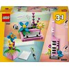 LEGO 31169 Creator 3w1 Maszyna do pisania z kwiatami Zawiera akumulator/baterię Nie