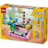 LEGO 31169 Creator 3w1 Maszyna do pisania z kwiatami Wiek 8 lat