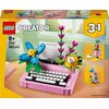LEGO 31169 Creator 3w1 Maszyna do pisania z kwiatami Bateria w zestawie Nie