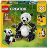 LEGO 31165 Creator 3w1 Dzikie zwierzęta: rodzina pand Liczba figurek [szt] 0