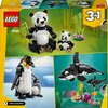 LEGO 31165 Creator 3w1 Dzikie zwierzęta: rodzina pand Wiek 8 lat
