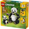 LEGO 31165 Creator 3w1 Dzikie zwierzęta: rodzina pand Liczba figurek [szt] 0