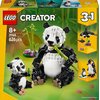 LEGO 31165 Creator 3w1 Dzikie zwierzęta: rodzina pand Wiek 8 lat