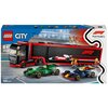 LEGO 60445 City F1 Ciężarówka z bolidami RB20 i AMR24 F1 Liczba elementów [szt] 1086