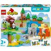 LEGO 10446 DUPLO Rodziny dzikich zwierząt 3w1 Motyw Rodziny dzikich zwierząt