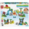 LEGO 10446 DUPLO Rodziny dzikich zwierząt 3w1 Załączona dokumentacja Instrukcja obsługi w języku polskim