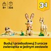 LEGO 31162 Creator 3w1 Uroczy króliczek Kod pocztowy 02-675