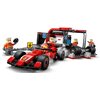 LEGO 60443 City F1 Pit stop i mechanicy z bolidem Ferrari Kolekcjonerskie Nie