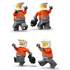 LEGO 60443 City F1 Pit stop i mechanicy z bolidem Ferrari Liczba figurek [szt] 5