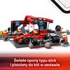 LEGO 60443 City F1 Pit stop i mechanicy z bolidem Ferrari Kod pocztowy 02-675