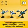 LEGO 31160 Creator 3w1 Statek powietrzny: samolot wyścigowy Kod pocztowy 02-675