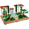 LEGO 10359 ICONS Fontanna w ogrodzie Motyw Fontanna w ogrodzie