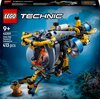 LEGO 42201 Technic Badawcza łódź podwodna Wiek 9 lat