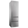 Lodówka HAIER HTW7620ANMG No Frost 205cm Inox Położenie zamrażarki Na dole