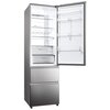 Lodówka HAIER HTW7620ANMG No Frost 205cm Inox Liczba drzwi 1