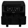 Frytkownica beztłuszczowa ZEEGMA Knapper Dual Air Fryer Czarny Pojemność misy [l] 9