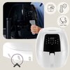 Frytkownica beztłuszczowa ZEEGMA Knapper Grand Air Fryer Biały Funkcje dodatkowe Timer