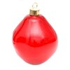 Bombka CHRISTMAS DECORATION Kropla 10 cm Czerwony Wyposażenie 1 x bombka dekoracyjna