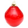 Bombka CHRISTMAS DECORATION Kropla 10 cm Czerwony Wyposażenie 1 x zawieszka dekoracyjna