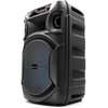 Głośnik mobilny SQUEAK SQ1006 Radio FM Czarny Złącza AUX