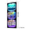 Smartfon INFINIX Hot 50 Pro+ 8/256GB 6.78" 120Hz Czarny Model procesora MediaTek Helio G100