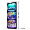 Smartfon INFINIX Hot 50 Pro 8/256GB 6.78" 120Hz Czarny Liczba rdzeni procesora Ośmiordzeniowy