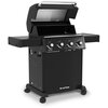 Grill gazowy BROIL KING Crown 410 Shadow 11.4 kWh 65 x 44 / 64 x 17 cm Powierzchnia rusztu [cm] 64 x 17