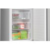Lodówka BOSCH KGN392LDF No Frost 203cm Stal nierdzewna Położenie zamrażarki Na dole