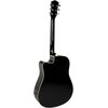 Gitara elektroakustyczna V-TONE Veag1 CE BK 4 Czarny Drewno korpusu Sklejka mahoniowa