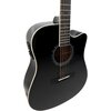 Gitara elektroakustyczna V-TONE Veag1 CE BK 4 Czarny Drewno korpusu Sklejka świerkowa