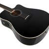 Gitara elektroakustyczna V-TONE Veag1 CE BK 4 Czarny Liczba progów 20