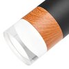 Lampa sufitowa LAMKUR Aurora LM-2.151 Czarno-dębowy Źródło światła w komplecie Nie