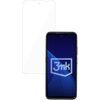 Przezroczyste szkło ochronne jest umieszczone obok smartfona z wyświetlaczem, na którym widnieje logo "3mk". Produkt to "Szkło hybrydowe 3MK FlexibleGlass do Ulefone Armor 23 Ultra".