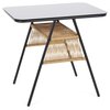 Meble ogrodowe HOME & GARDEN Fiuggi Black-Beige 526184 Narożny Nie