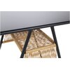 Meble ogrodowe HOME & GARDEN Fiuggi Black-Beige 526184 Wymiary krzesła / fotela [cm] 56 x 56 x 71