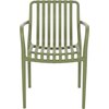 Krzesło ogrodowe HOME & GARDEN Lomi 615739 Zielony Materiał Polipropylen